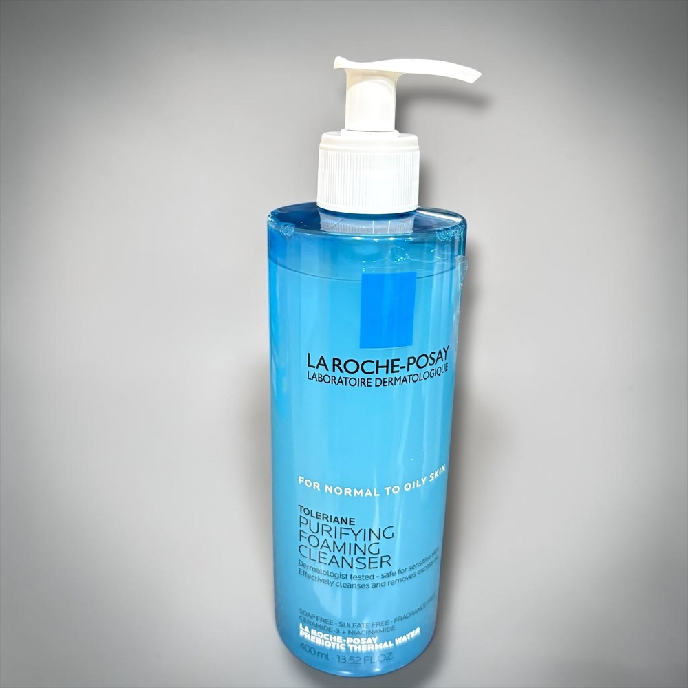 La Roche-Posay Toleriane Purifying Foaming Cleanser 400ml 13.52oz Normal Oily